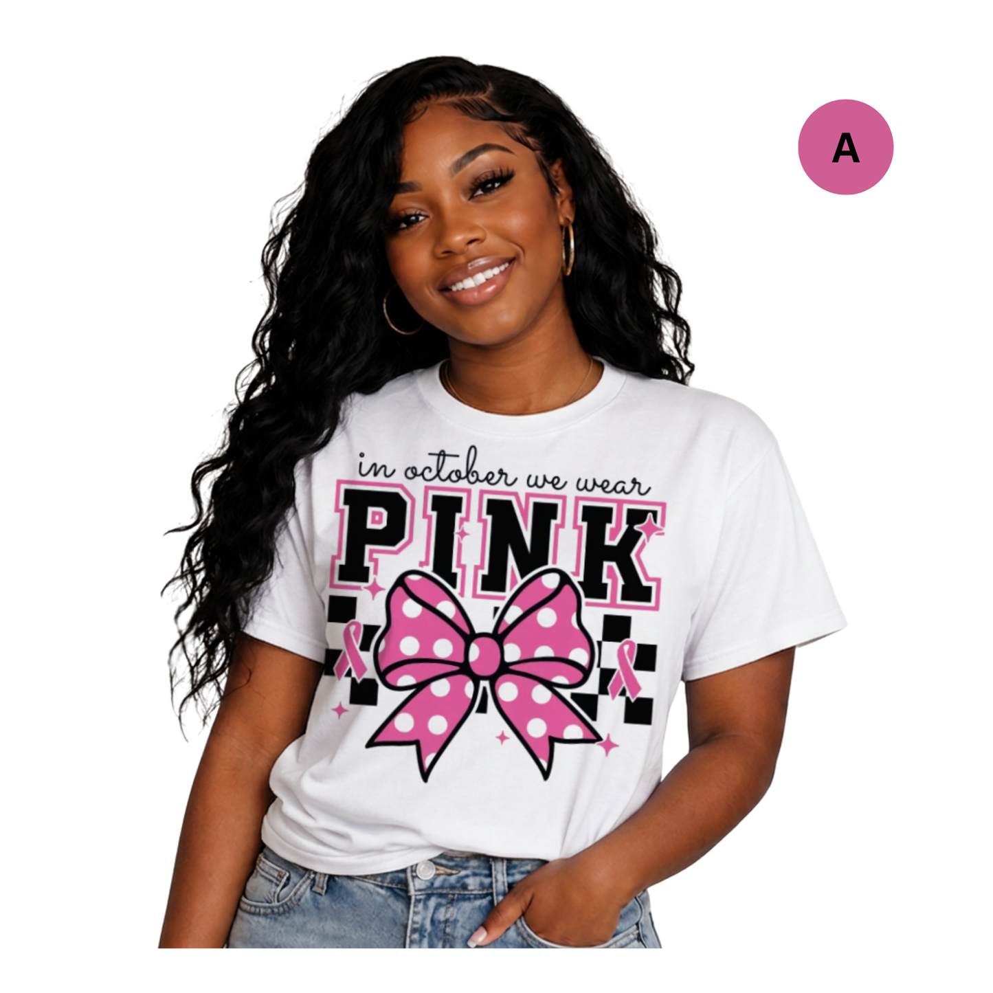 Breast Cancer Awareness Shirt (Front Design Only)