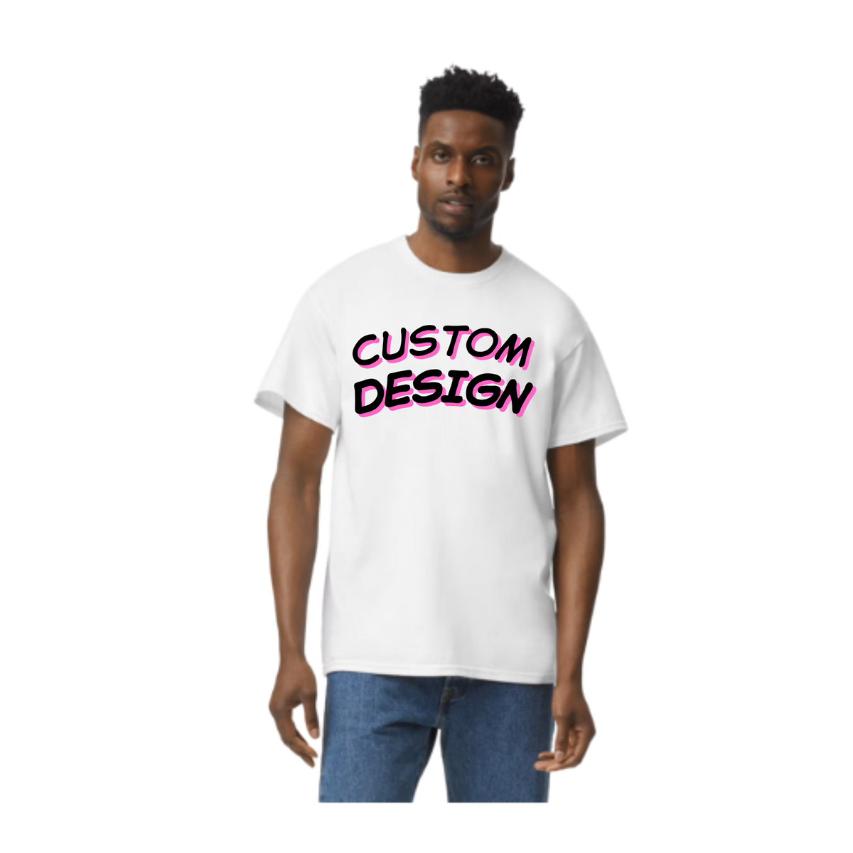 Gildan® Heavy Cotton Short Sleeve T-Shirt (Front Design Only)