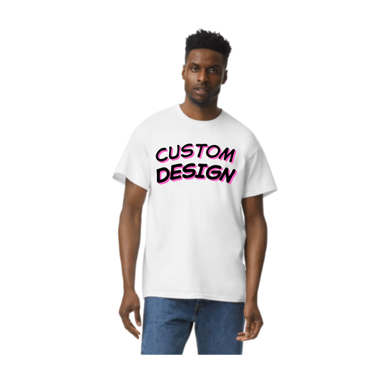 Gildan® Heavy Cotton Short Sleeve T-Shirt (Front Design Only)